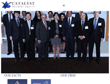 Tablet Screenshot of catalyst-fund.com